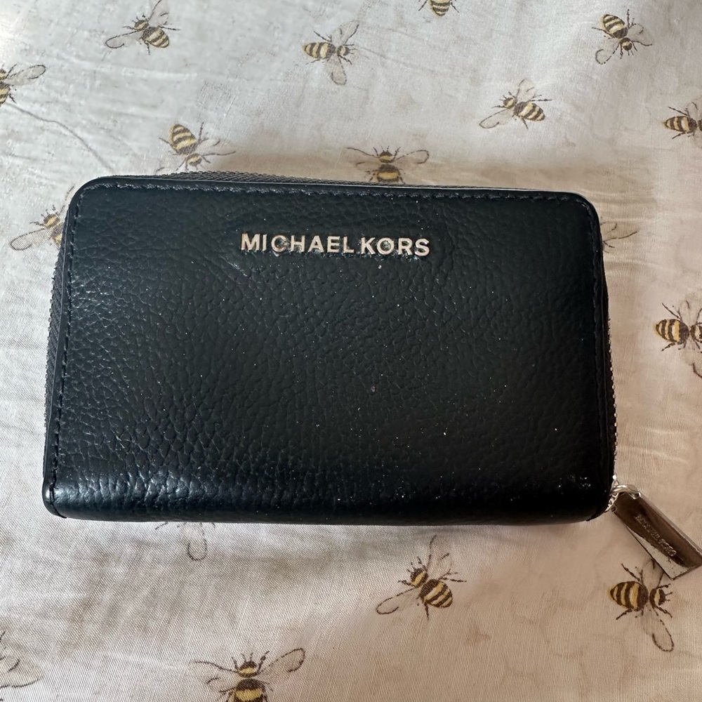 Michael Kors Black Leather Wallet
